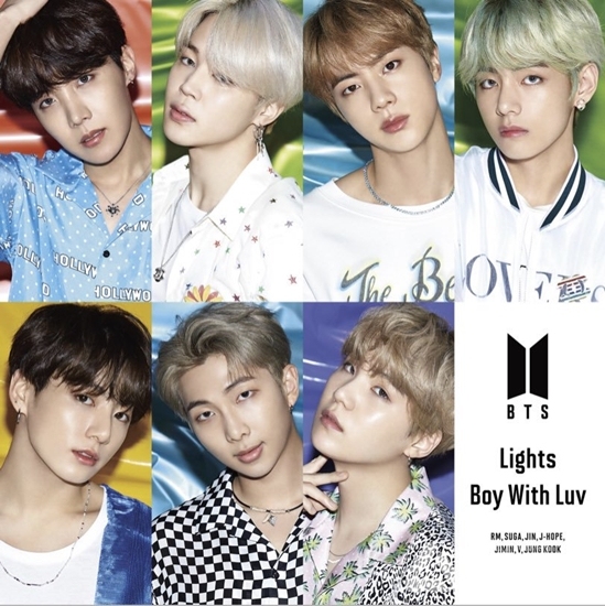 [JPop] 방탄소년단 (BTS) 日 10번째 싱글 "Lights / Boy With Luv"의 재킷 사진 공개
