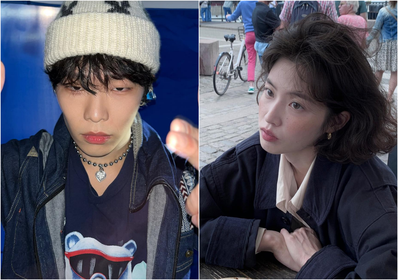 이찬혁·하지수, 폭설 속 '같은 장소' 데이트? 열애설 '솔솔'