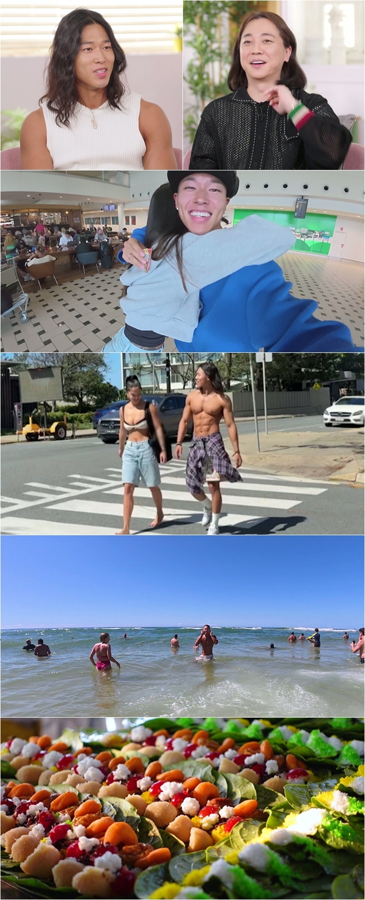 넉살, 호주타잔 식스팩에 상의 탈의 욕망 폭발…여행 썸 케미 < 방송 < 기사본문 - 라이브엔